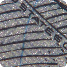 MICROTEXT UNDER HIGH MAGNIFICATION